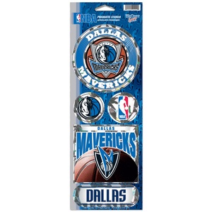 Dallas Mavericks - Prismatic Decal Set at Sticker Shoppe