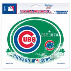 Chicago Cubs Irish - 5x6 Ultra Decal