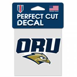 Oral Roberts University Golden Eagles - 4x4 Die Cut Decal