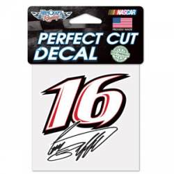 Greg Biffle #16 - 4x4 Die Cut Decal