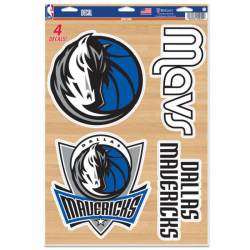 Dallas Mavericks - Set Of 4 Ultra Decals