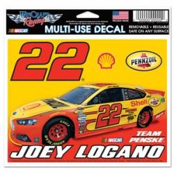 Joey Logano #22 Pennzoil - 5x6 Ultra Decal