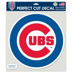 Chicago Cubs - 8x8 Full Color Die Cut Decal