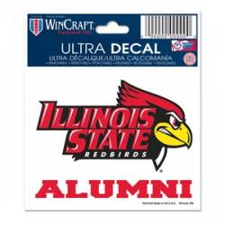 Illinois State University Redbirds Alumni - 3x4 Ultra Decal
