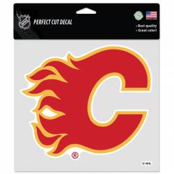 Calgary Flames - 8x8 Full Color Die Cut Decal