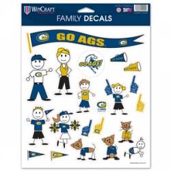 University Of California-Davis - 8.5x11 Family Sticker Sheet