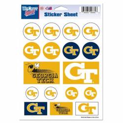 Georgia Tech Yellow Jackets - 5x7 Sticker Sheet