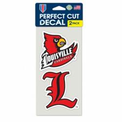 Louisville Cardinals Glitter Stickers - U of L Decals