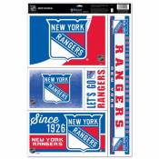 New York Rangers - Set of 5 Ultra Decals