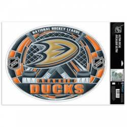Anaheim Ducks - Stained Glass 11x17 Ultra Decal