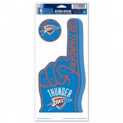 Oklahoma City Thunder - Finger Ultra Decal 2 Pack