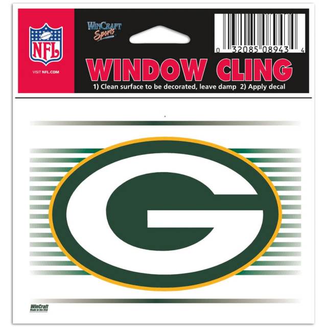 Green Bay Packers Medium Die Cut Decal