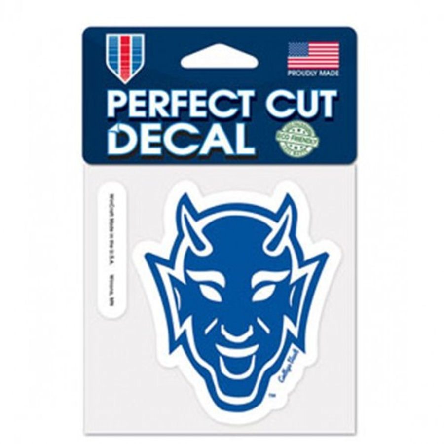 Duke University Blue Devils Retro - 4x4 Die Cut Decal At Sticker Shoppe