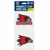 Southeast Missouri State University Redhawks - Set of Two 4x4 Die Cut Decals