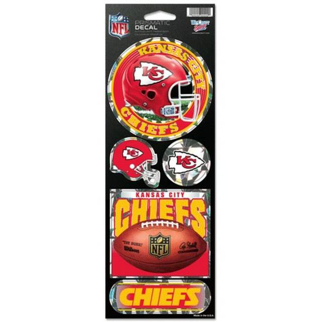 Kansas City Chiefs - 5 Piece Sticker Sheet