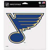 St. Louis Blues Logo - 8x8 Die Cut Decal