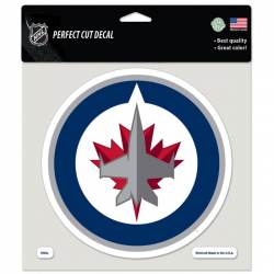 Winnipeg Jets - 8x8 Full Color Die Cut Decal