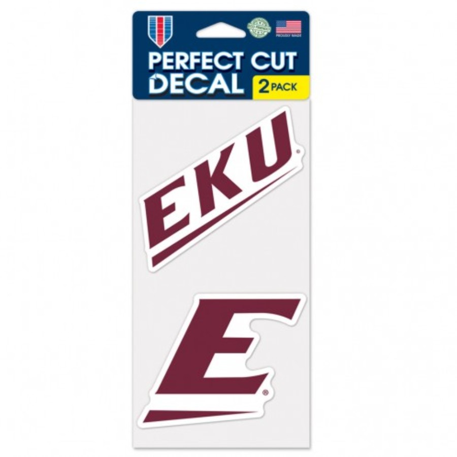 Eastern Kentucky University Colonels - Set of Two 4x4 Die Cut Decals at ...