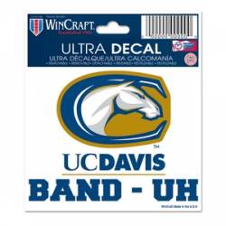 University Of California-Davis Band - UH - 3x4 Ultra Decal