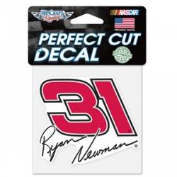 Ryan Newman #31 - 4x4 Die Cut Decal