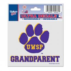University Of Wisconsin-Stevens Point Pointers Grandparent - 3x4 Ultra Decal
