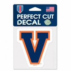 University Of Virginia Cavaliers Retro - 4x4 Die Cut Decal