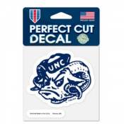 University Of North Carolina Tar Heels Retro - 4x4 Die Cut Decal