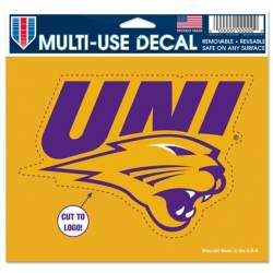 Northern Iowa University Panthers - 4.5x5.75 Die Cut Ultra Decal