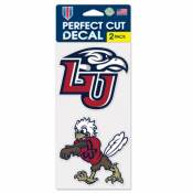 Liberty University Flames - Set of Two 4x4 Die Cut Decals