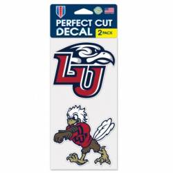 Liberty University Flames - Set of Two 4x4 Die Cut Decals