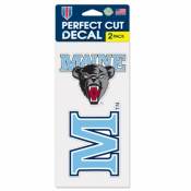 University Of Maine Black Bears - Set of Two 4x4 Die Cut Decals