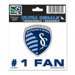 Sporting Kansas City #1 Fan - 3x4 Ultra Decal