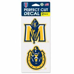 Murray State University Racers - Set of Two 4x4 Die Cut Decals