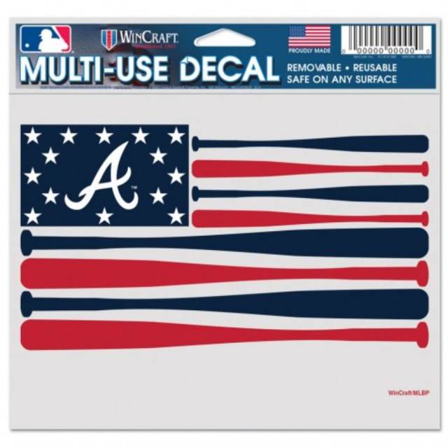 Atlanta Braves Decal | Ak-47 Braves Car Decal | Truck Sticker | Baseball