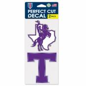 Tarleton State University Texans - Set of Two 4x4 Die Cut Decals