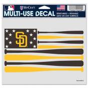 San Diego Padres Retro Logo - Set Of 4 Quad Sticker Sheet at Sticker Shoppe