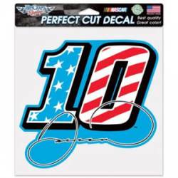 Danica Patrick #10 - 8x8 Full Color Die Cut Decal