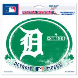 Detroit Tigers Ultra decals 5 x 6 - Orange D Logo
