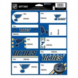 St. Louis Blues - Sheet of 10 Gift Tag Labels