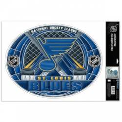 St. Louis Blues - Stained Glass 11x17 Ultra Decal