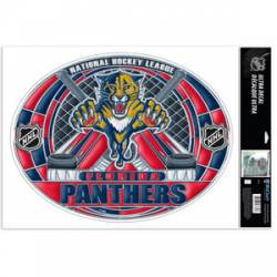 Florida Panthers - Stained Glass 11x17 Ultra Decal