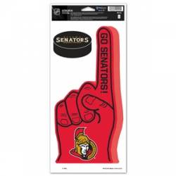Ottawa Senators - Finger Ultra Decal 2 Pack