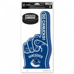 Vancouver Canucks - Finger Ultra Decal 2 Pack