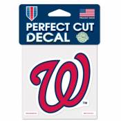 Washington Nationals - 4x4 Die Cut Decal