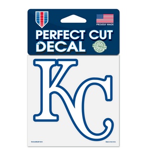 Kansas City Royals Alternate - 4x4 Die Cut Decal at Sticker Shoppe