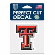 Texas Tech University Red Raiders - 4x4 Die Cut Decal