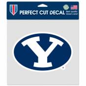 Brigham Young University Cougars BYU - 8x8 Full Color Die Cut Decal