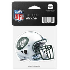 New York Jets Helmet Sticker Vinyl Decal / Sticker 5 sizes!!