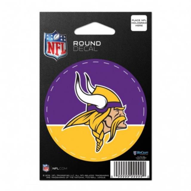 Minnesota Vikings Horn Logo Vinyl Decal / Sticker 5 Sizes!!!