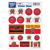 University Of Maryland Terrapins - 5x7 Sticker Sheet